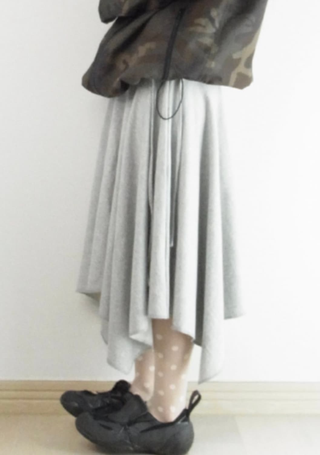 택포) 드레이프 플로우 스커트 상품이미지6