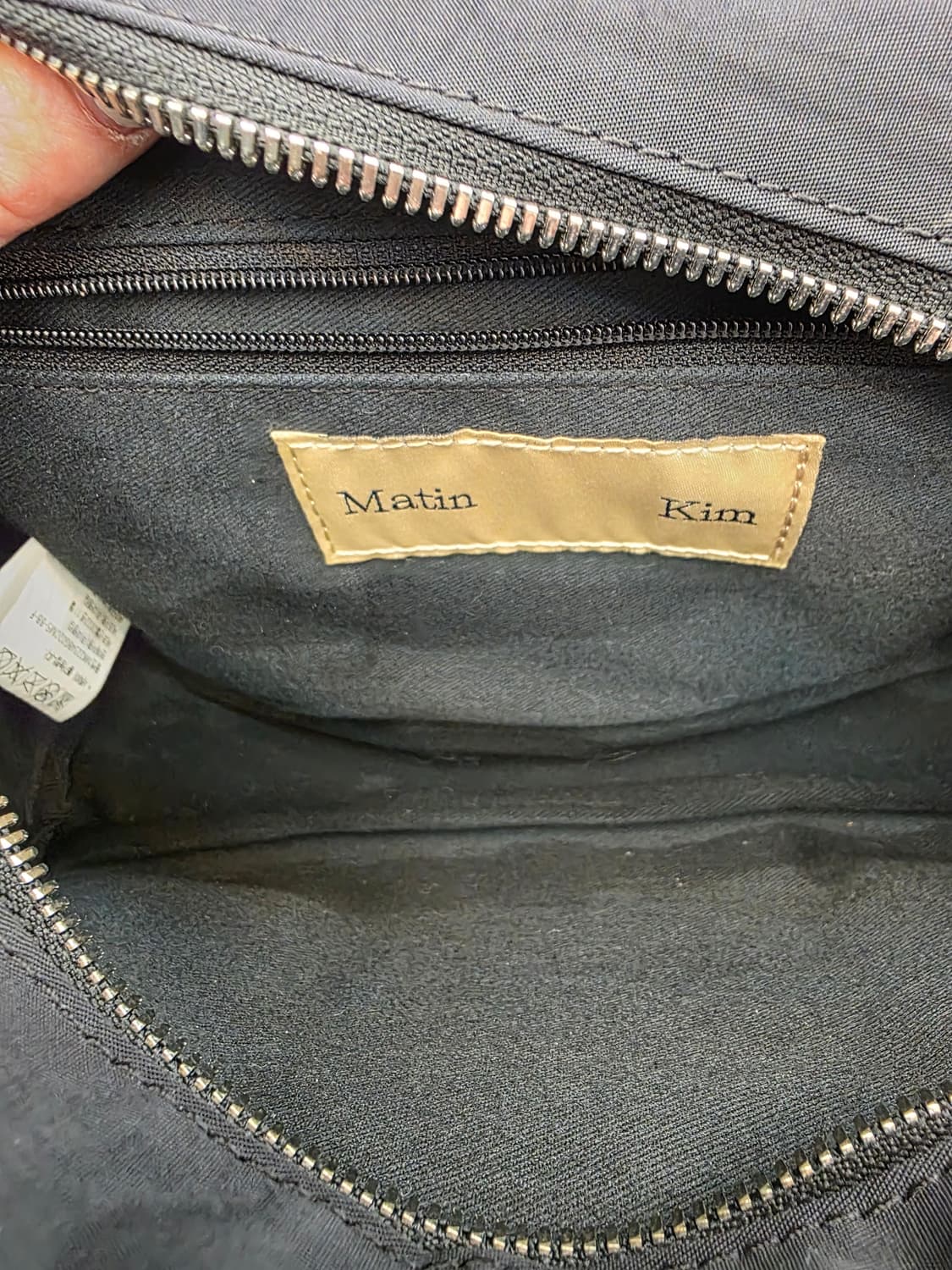 마뗑킴 스포티 토트 크로스백  블랙 상품이미지7