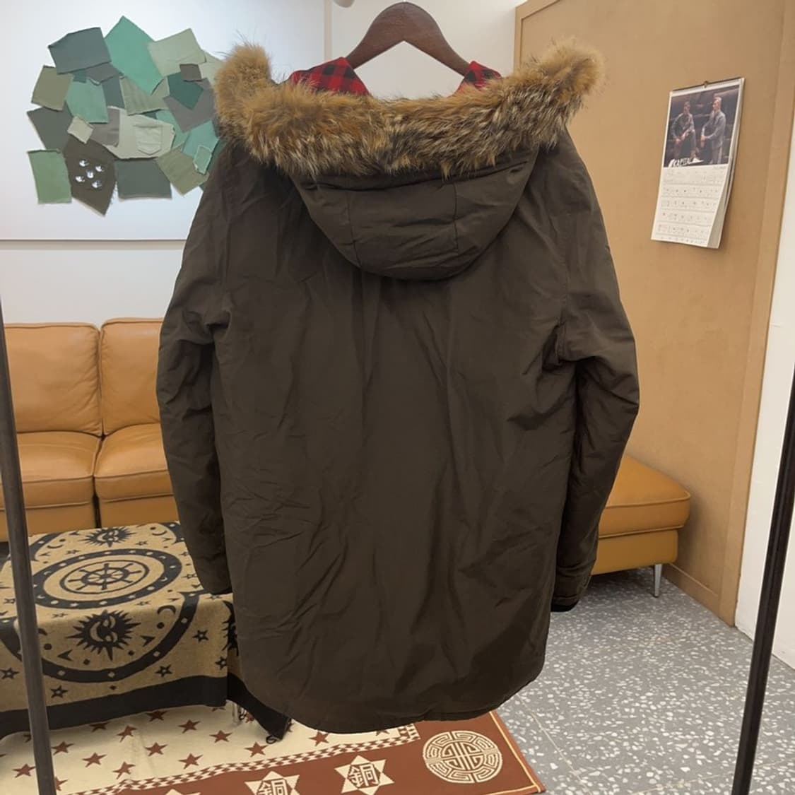 울리치 캐주얼 레트로 덕다운 워크 패딩 자켓 M C08573 상품이미지4