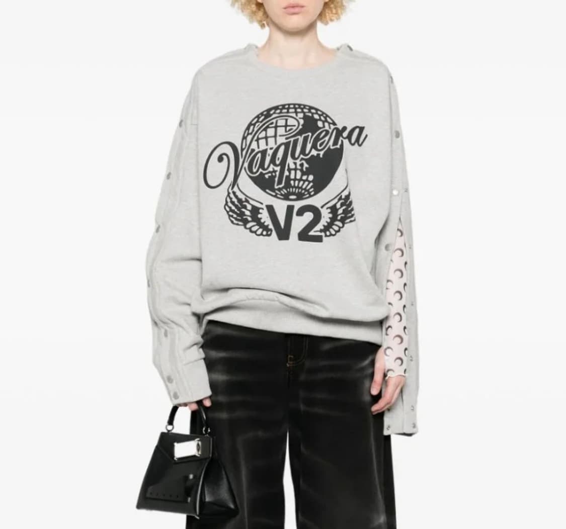 바퀘라 스냅 스웨트셔츠 상품이미지1