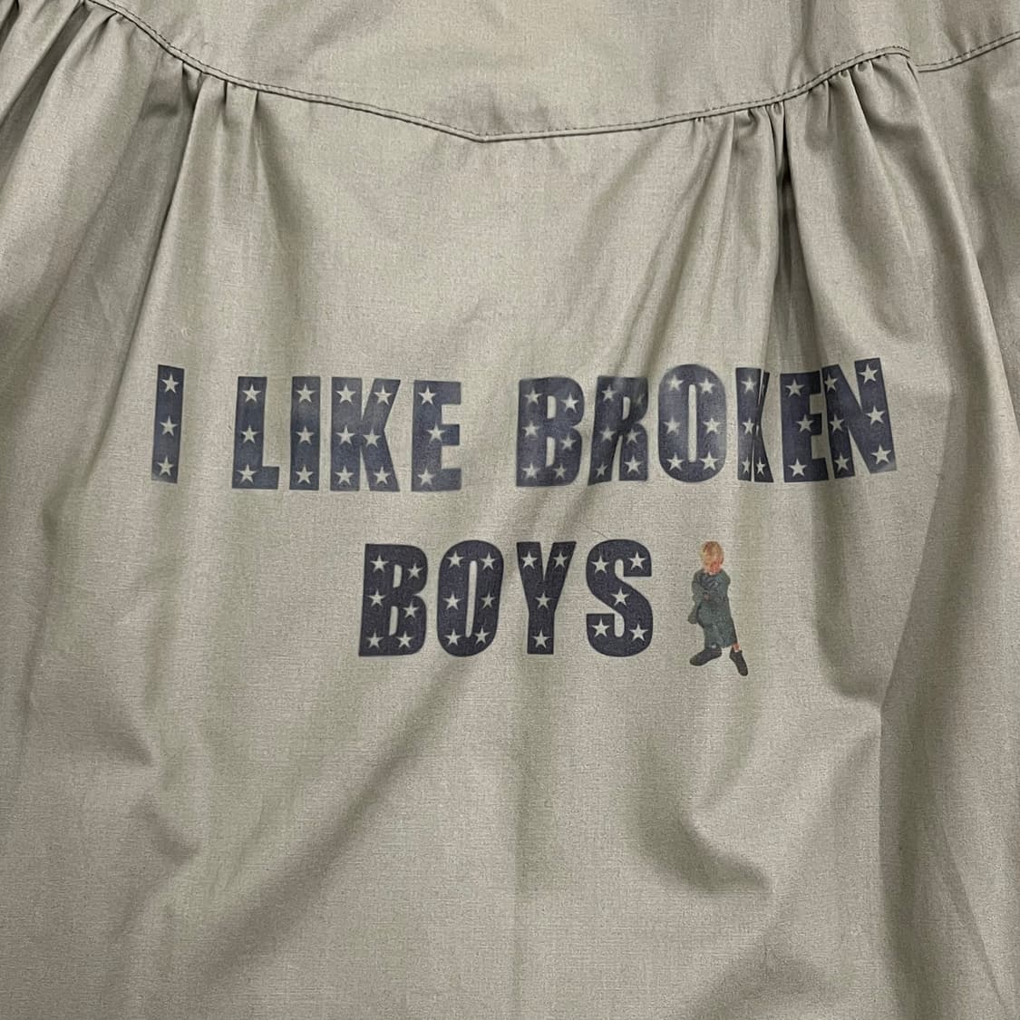 Broken Boy Khaki Cargo Skirt 상품이미지7