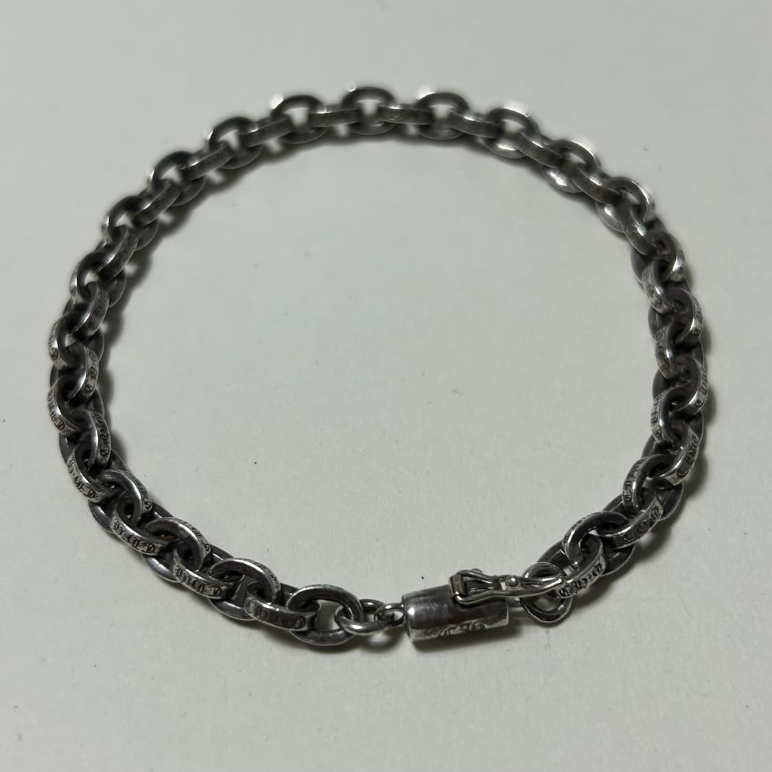 Chrome Hearts Paper Chain Bracelet 7inch 상품이미지1