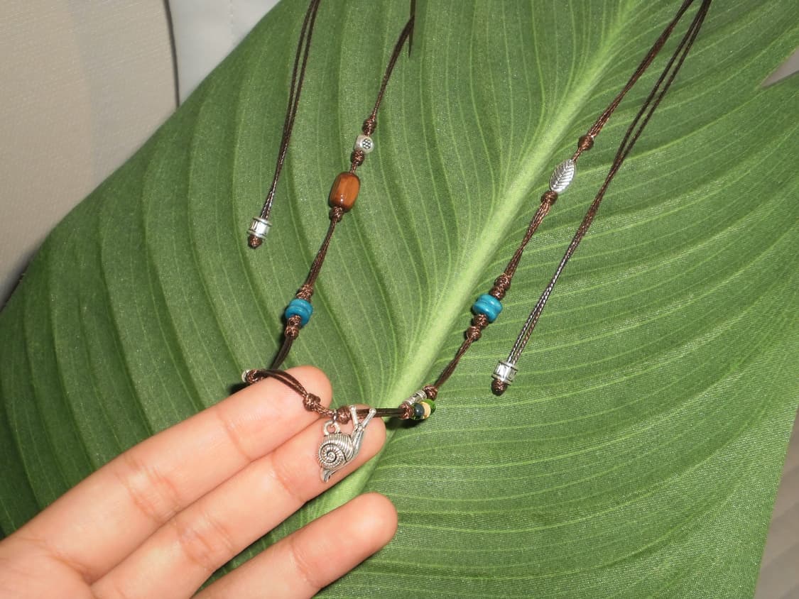 Necklace - Snail 🐌 상품이미지2