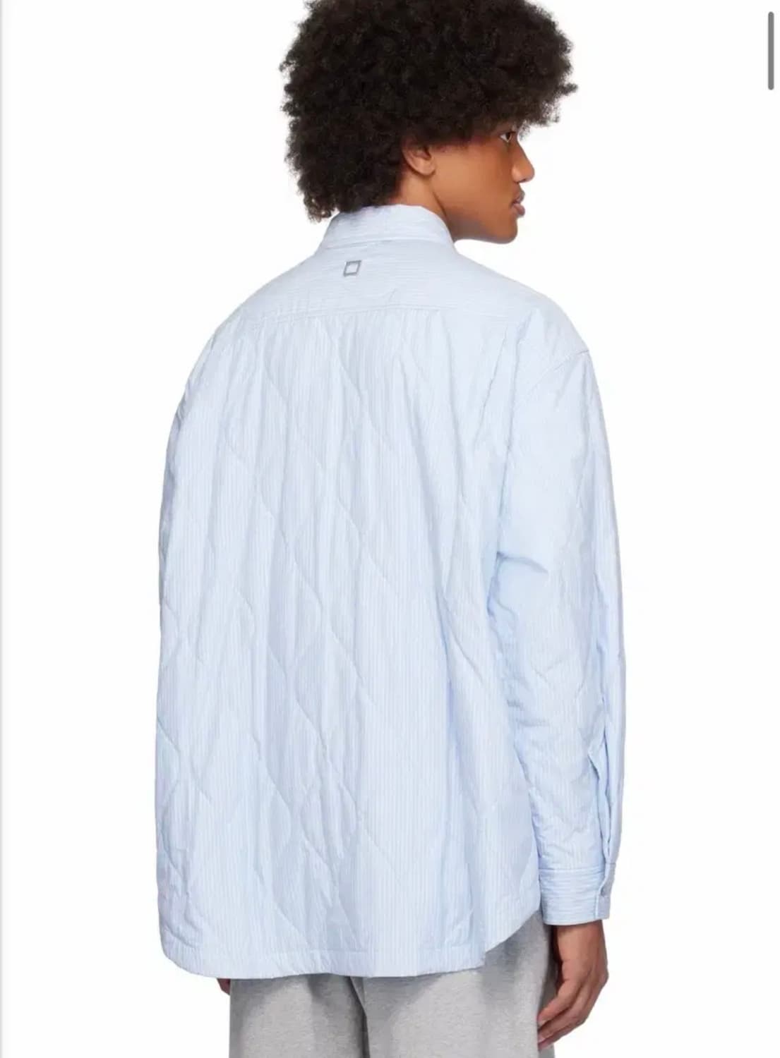 우영미 패디드 스트라이프 자켓 (미사용 새제품 백화점) 상품이미지2