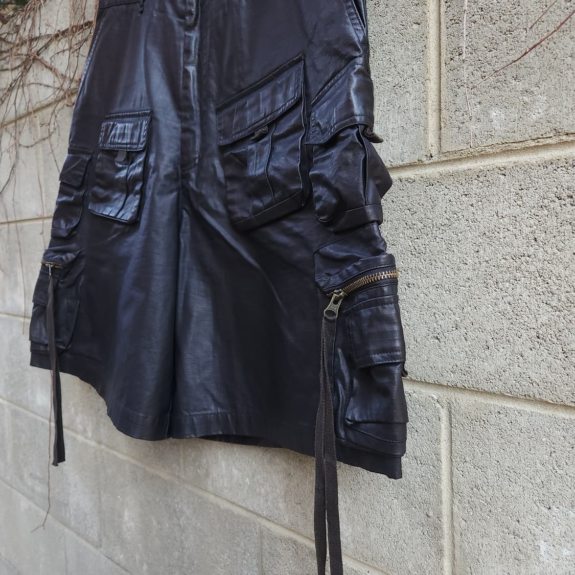 [1] 언더마이카 스칼 멀티 카고 빈티지 쇼츠 렌 - 23SS 상품이미지3