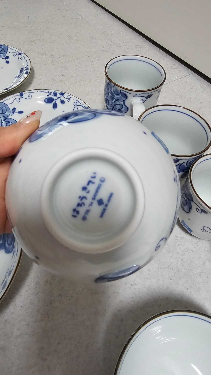 산리오 헬로키티 접시,찻잔 10개세트 상품이미지8