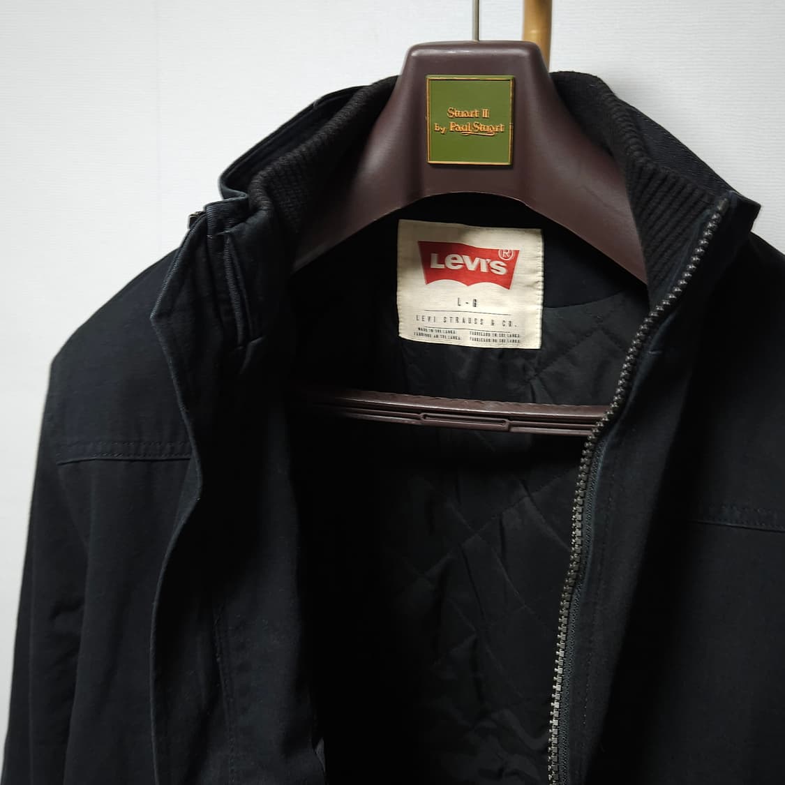 L ) 레어템 리바이스 남성 화이트 라벨 블루종 상품이미지3