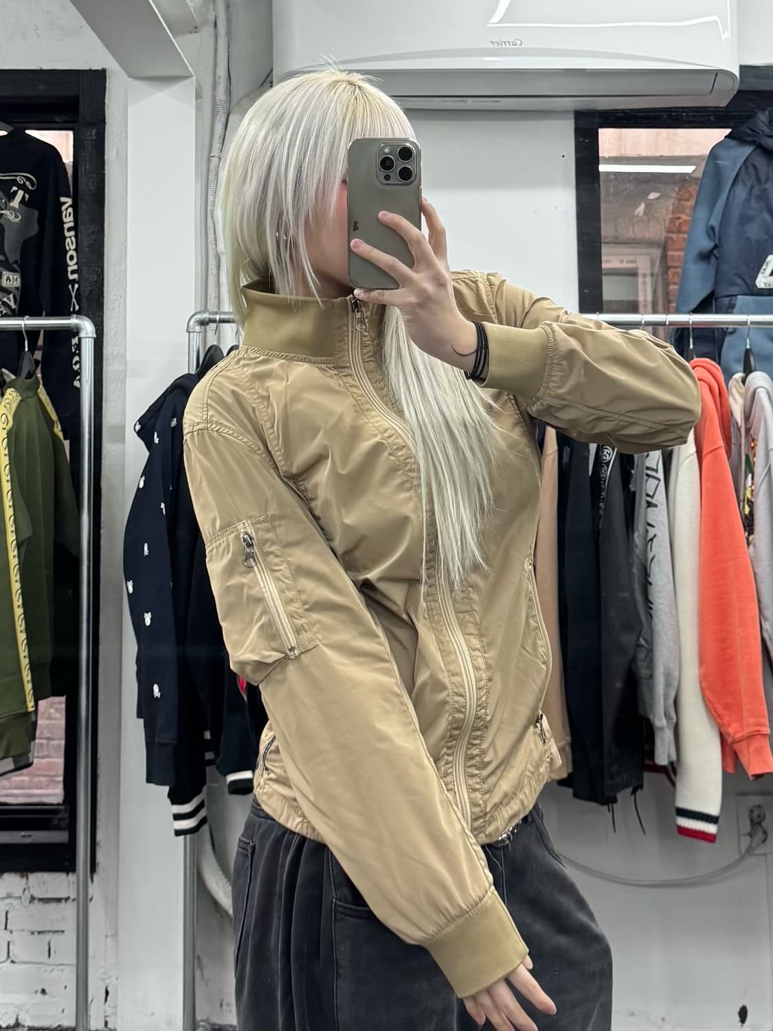 아르마니 진스 투웨이 나일론 자켓 상품이미지4