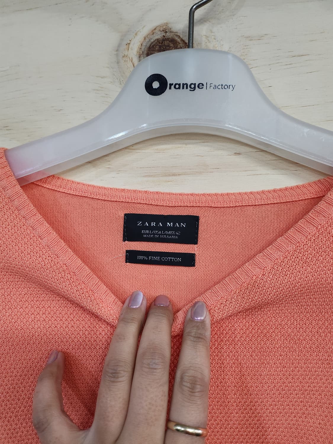 201) 자라 ZARA MAN 봄 니트 상품이미지3