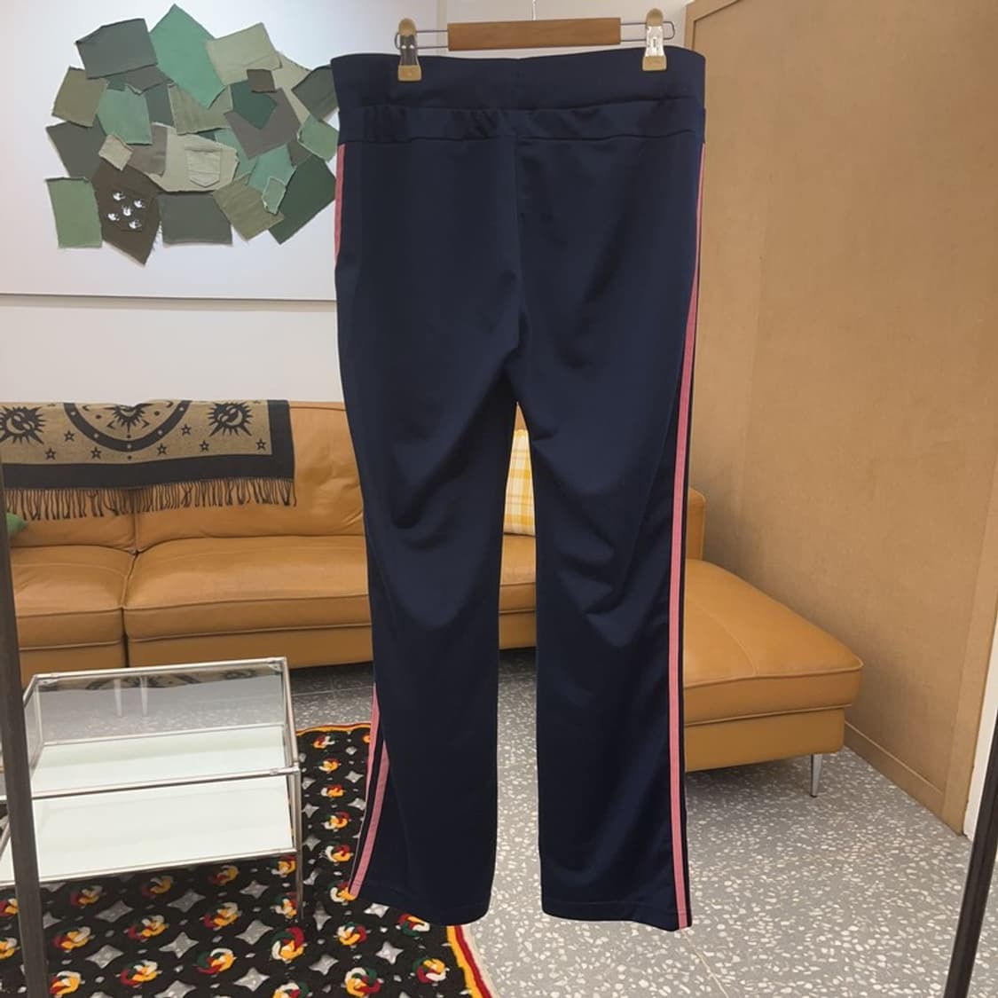 아디다스 베이직 오리지널 삼선 검흰 트랙팬츠 85 C08189 상품이미지4