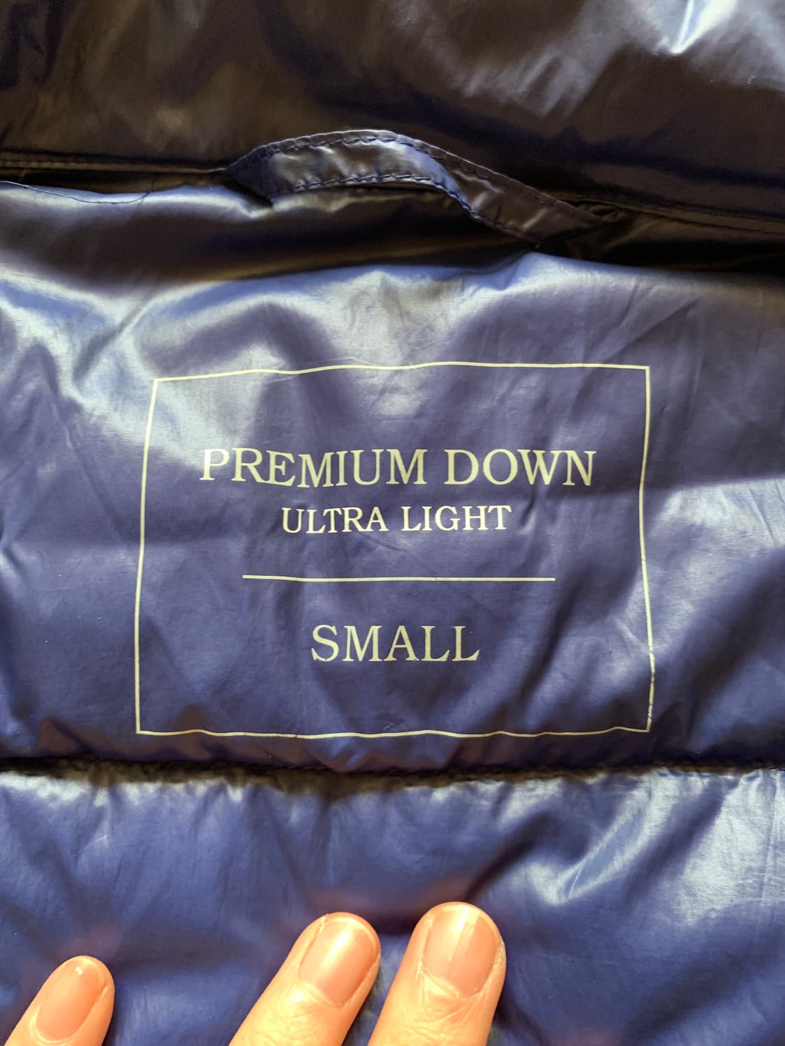 올드 유니클로 경량 패딩 S 상품이미지3