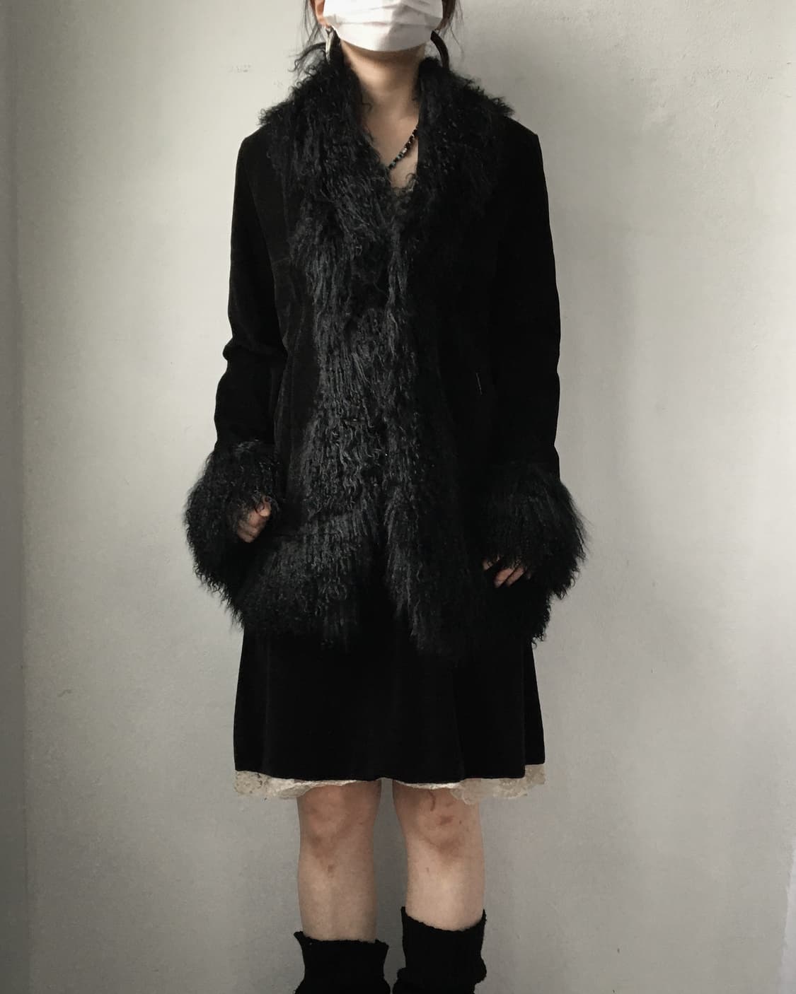 Tibet lamb fur coat 상품이미지1