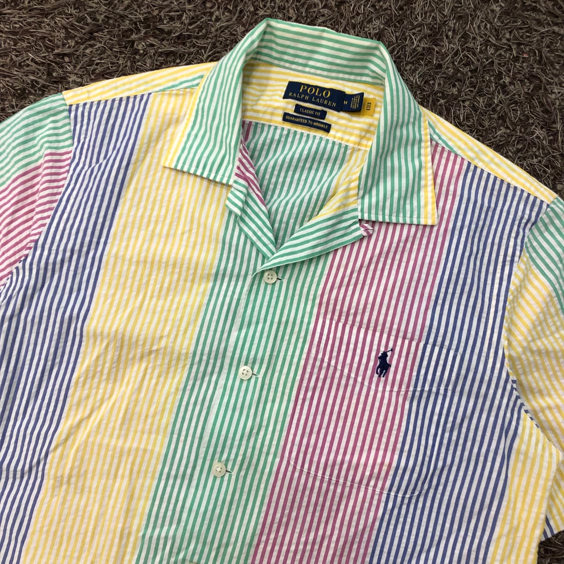 폴로 랄프로렌 신형 스트라이프 반팔 셔츠 상품이미지2