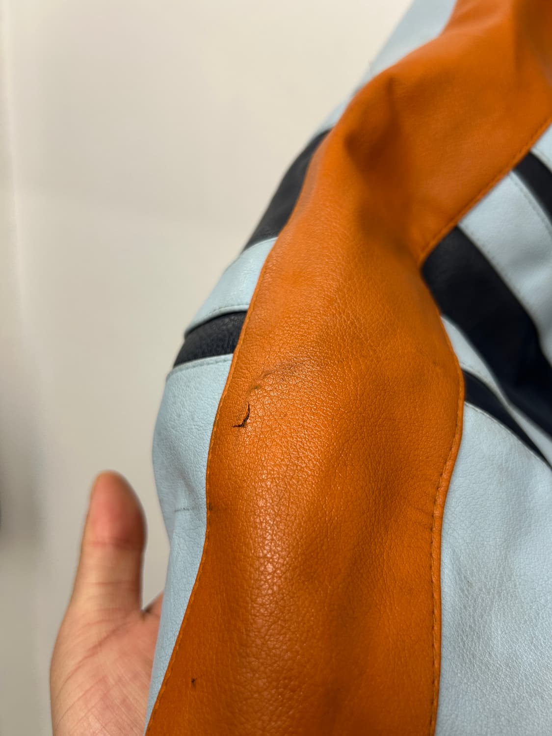 퍼스트다운 뉴욕양키스 PU 인조가죽 바시티자켓 상품이미지7