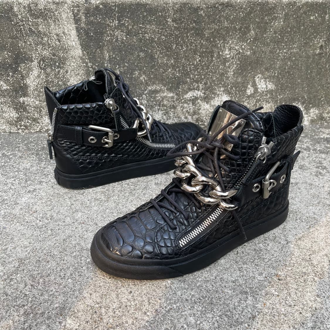 [39] Giuseppe Zanotti 하이탑 스니커즈 남여 상품이미지2