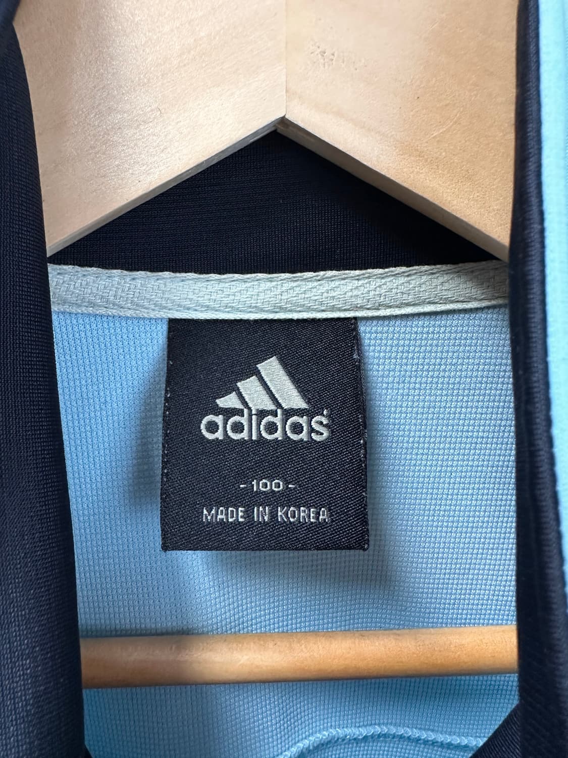 (100)아디다스 희귀 올드스쿨 져지 스카이블루 상품이미지3