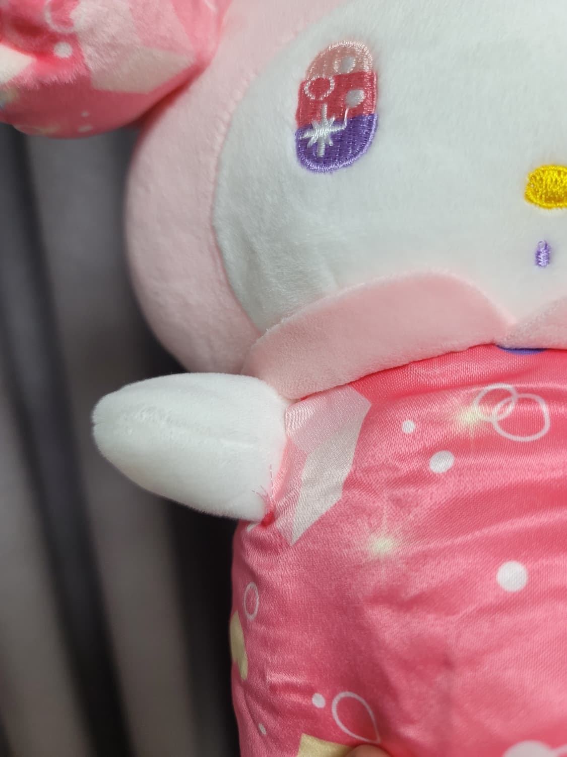 산리오 마이멜로디 인형 25cm 반택포 크림소다 파르페 중형 봉제인형 상품이미지5