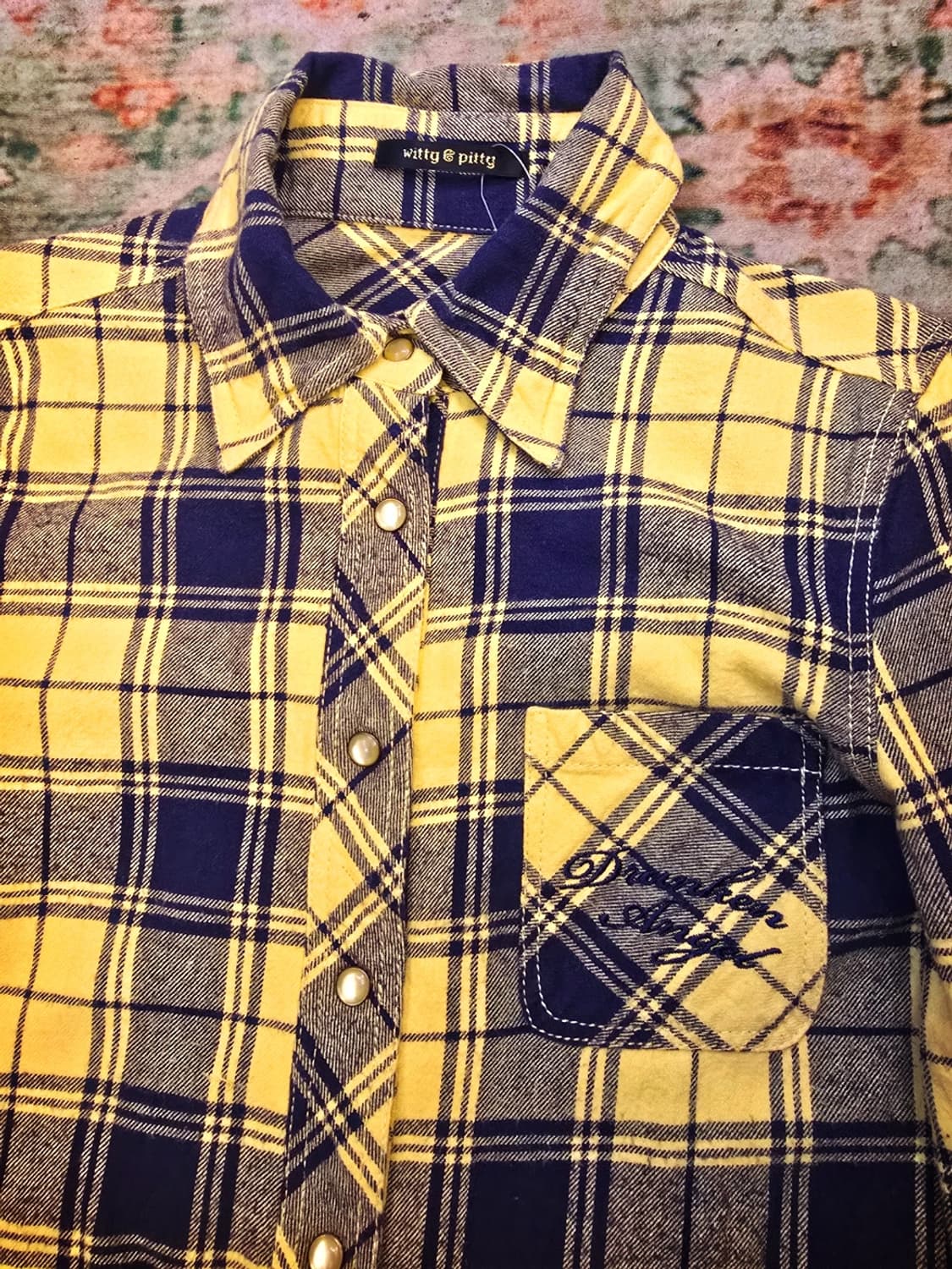 Witty & Pitty일본빈티지 워크셔츠 원피스 상품이미지3