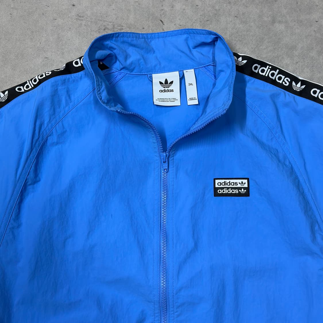 아디다스 우븐 사이드라인 바람막이 자켓 XXL 상품이미지2