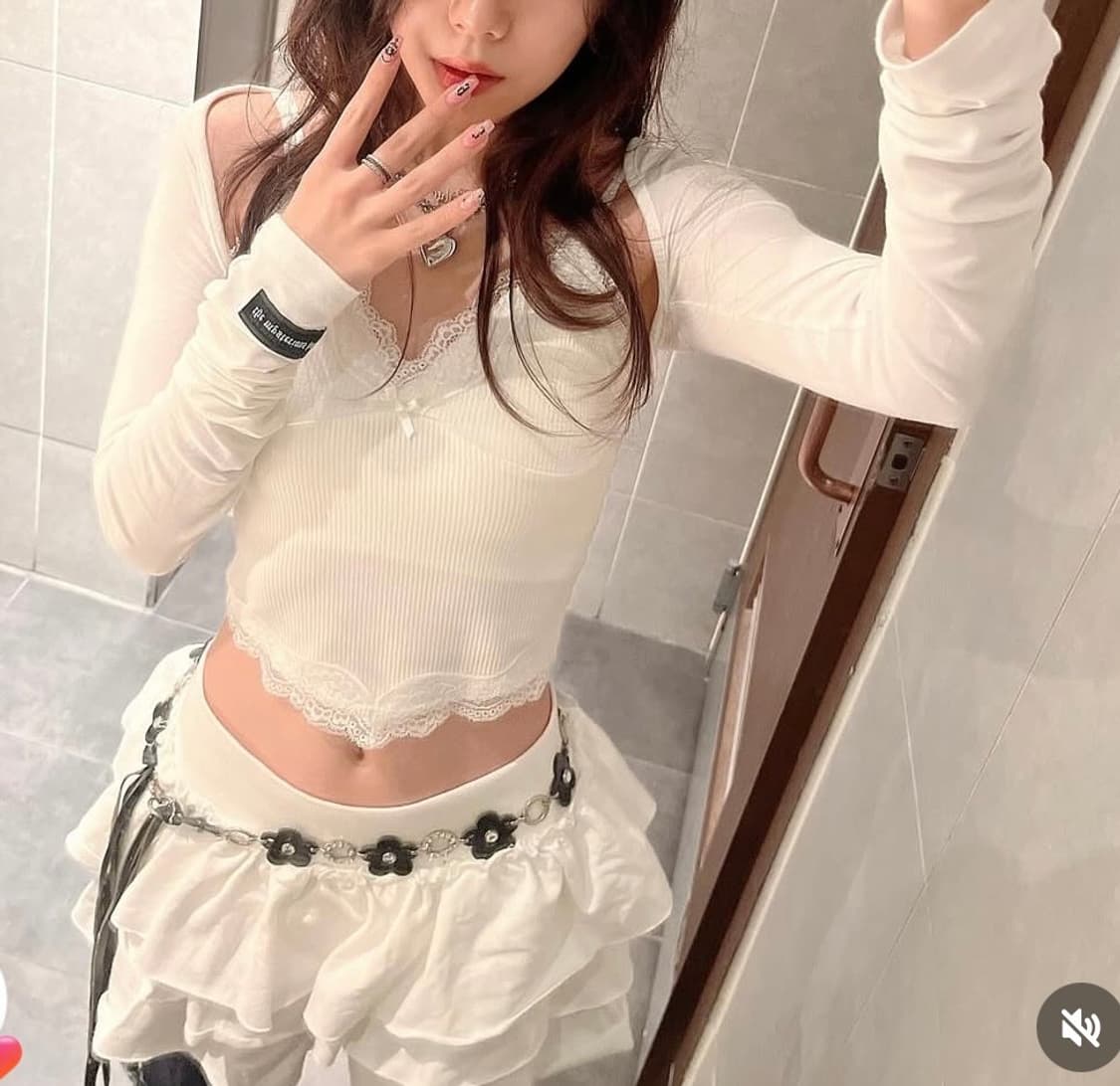 더미스테리어스호텔 레이스 나시 상품이미지3