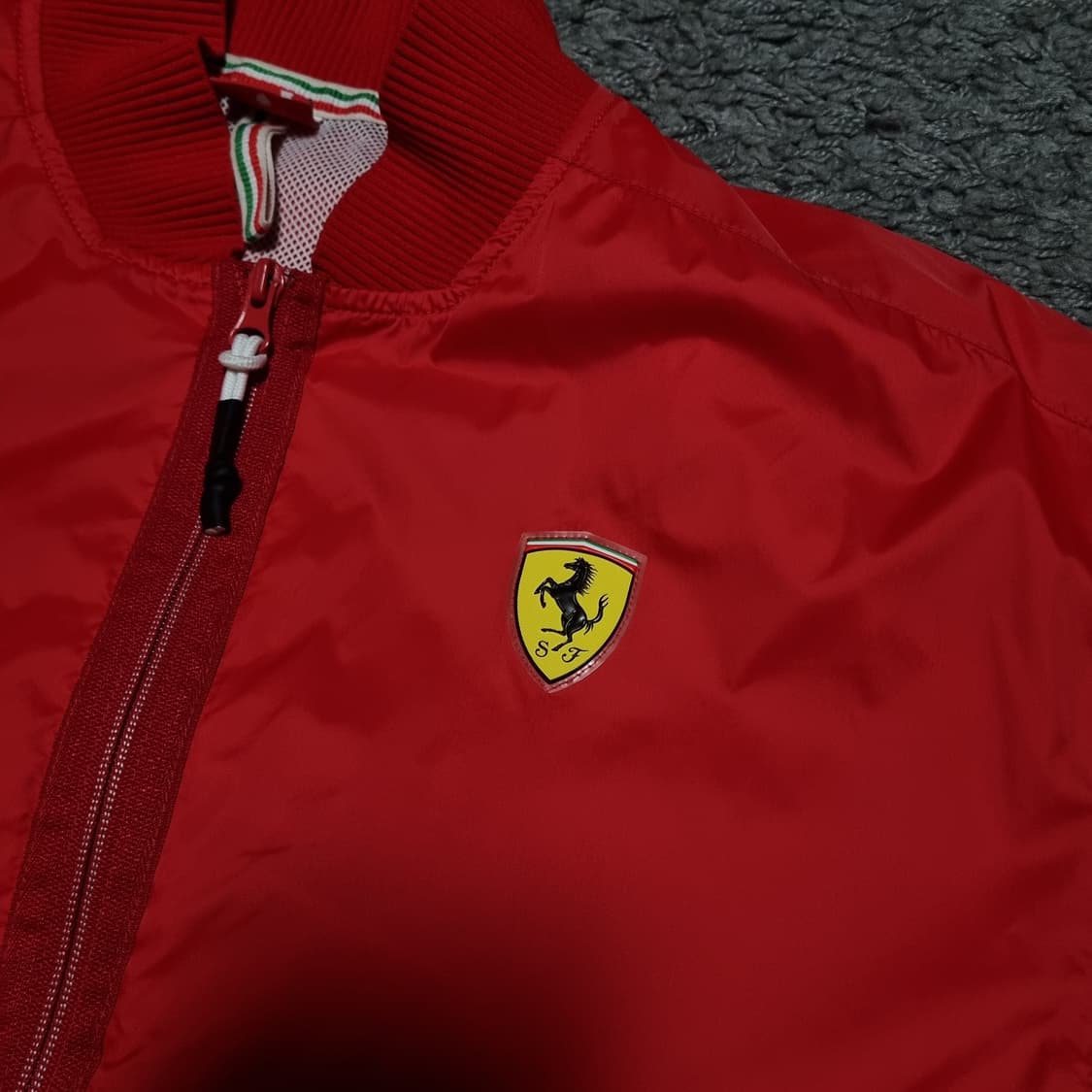 푸마 페라리 바람막이 자켓 점퍼 블루종 M 집업 f1 레이싱 빈티지 상품이미지3