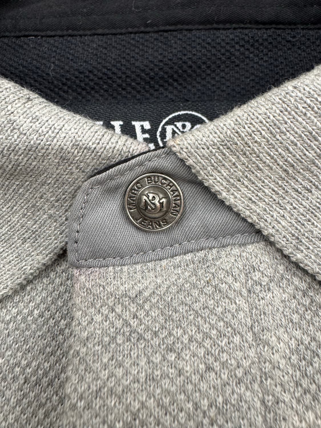 L)펠레펠레 빈티지 그레이 롱슬리브 카라티 상품이미지5