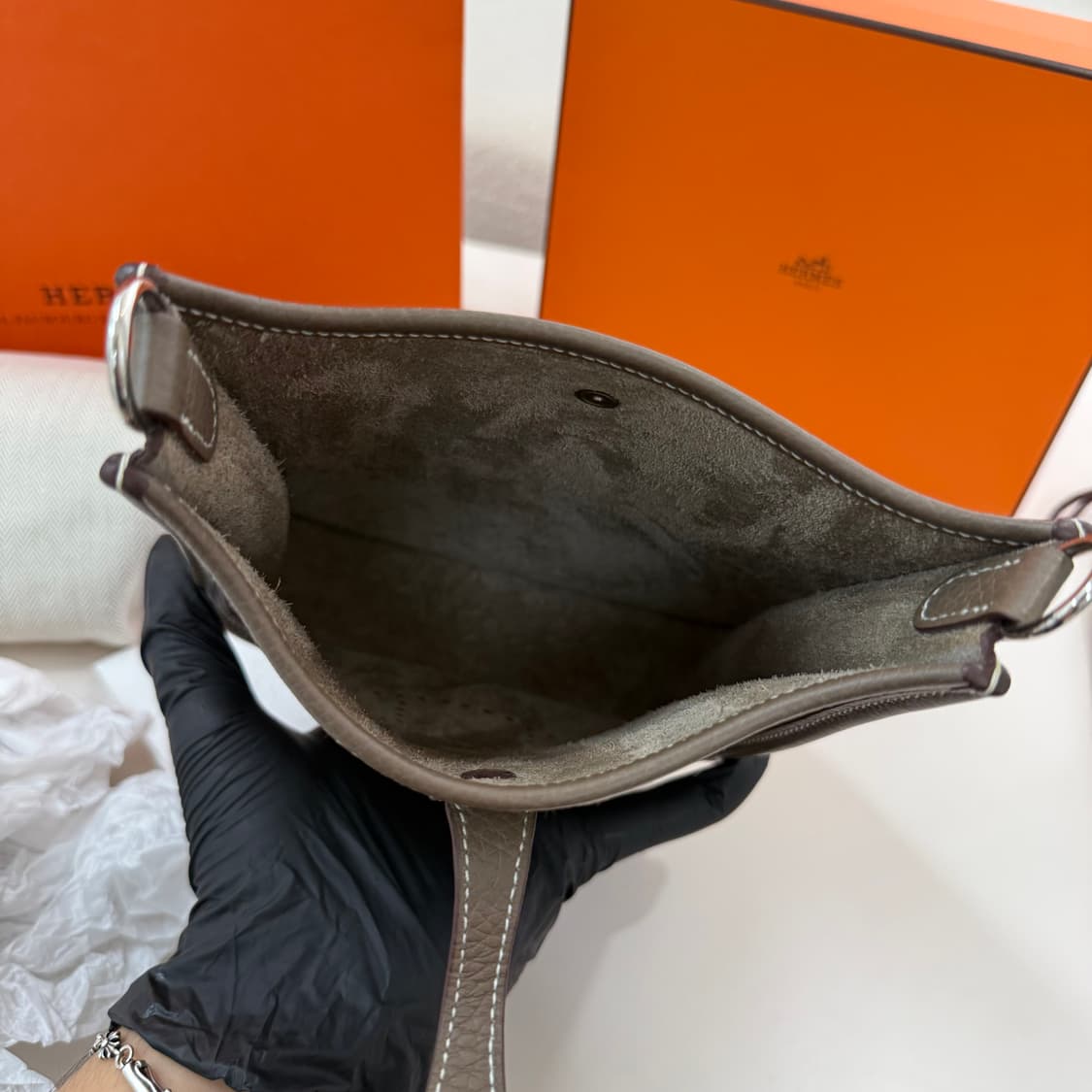 (당일출고) 에르메스 에블린 미니 에토프 은장 상품이미지7