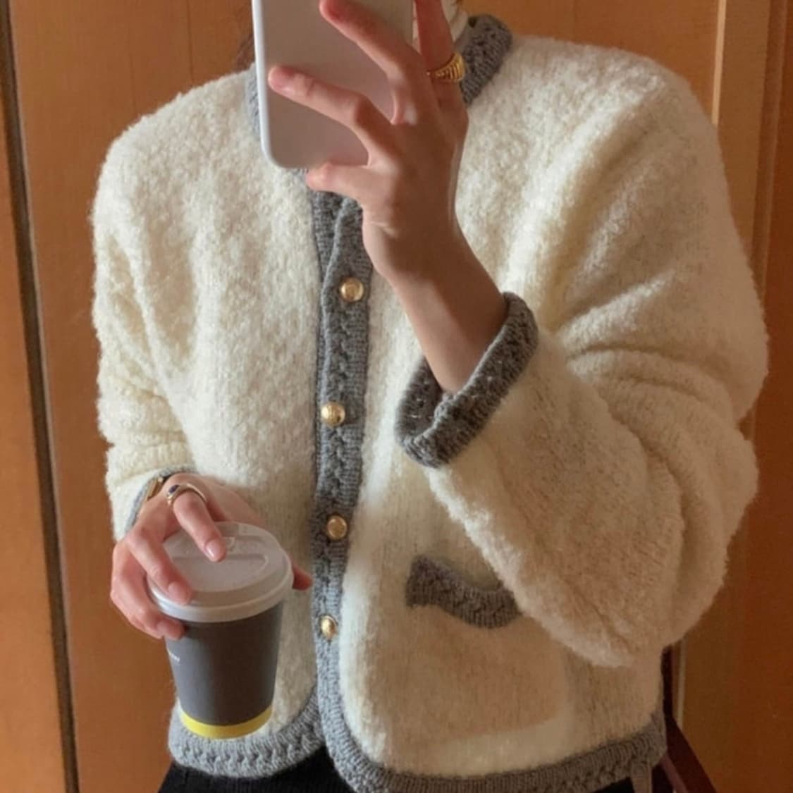 폭닥 슬로우비 메이비 울 가디건 상품이미지2