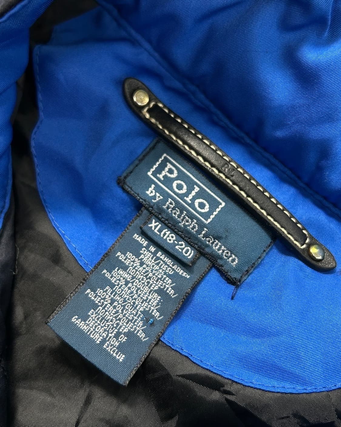 폴로 랄프로렌 더블포니 네이비 럭비 점퍼 상품이미지8