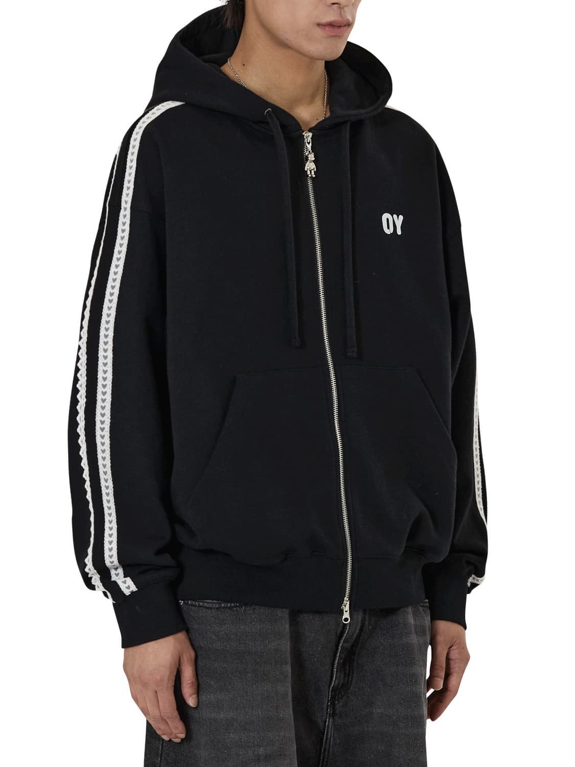 (택O) 오와이 OY 레이스 돌리 후드집업 (m) 상품이미지2