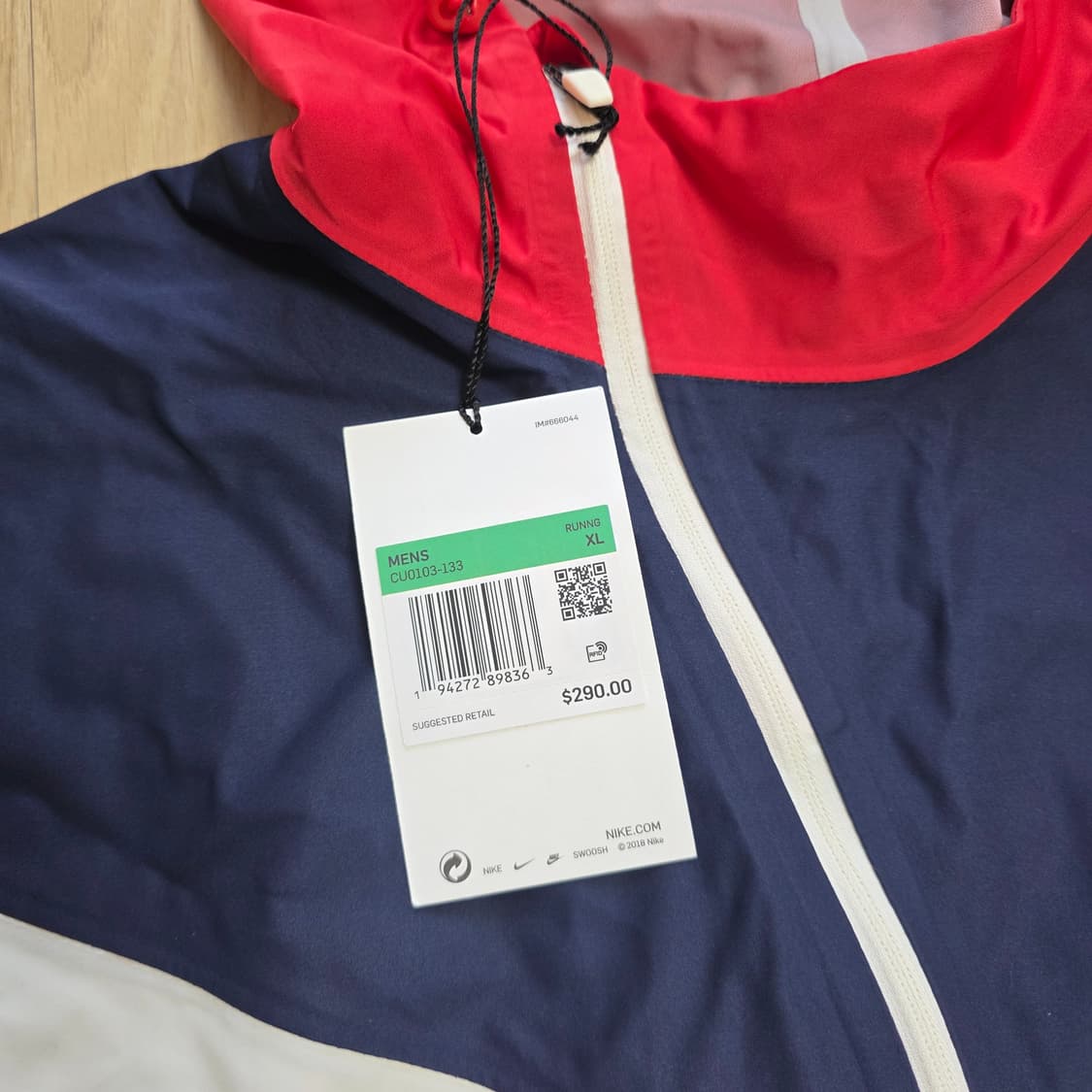 나이키 x 갸쿠소우 러닝 자켓 / XL 상품이미지5