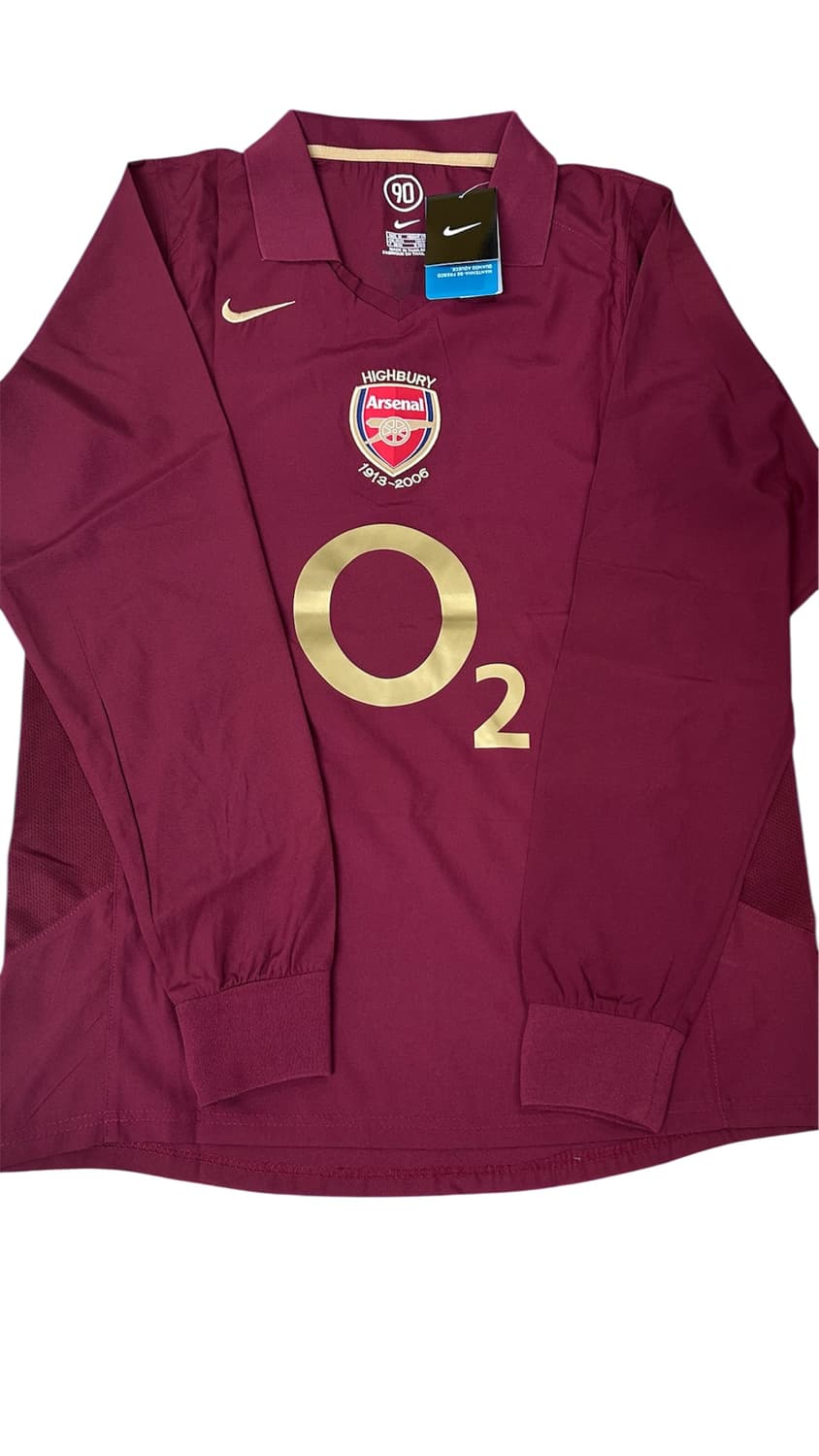 05-06 아스날 홈 앙리 유니폼 긴팔 상품이미지1