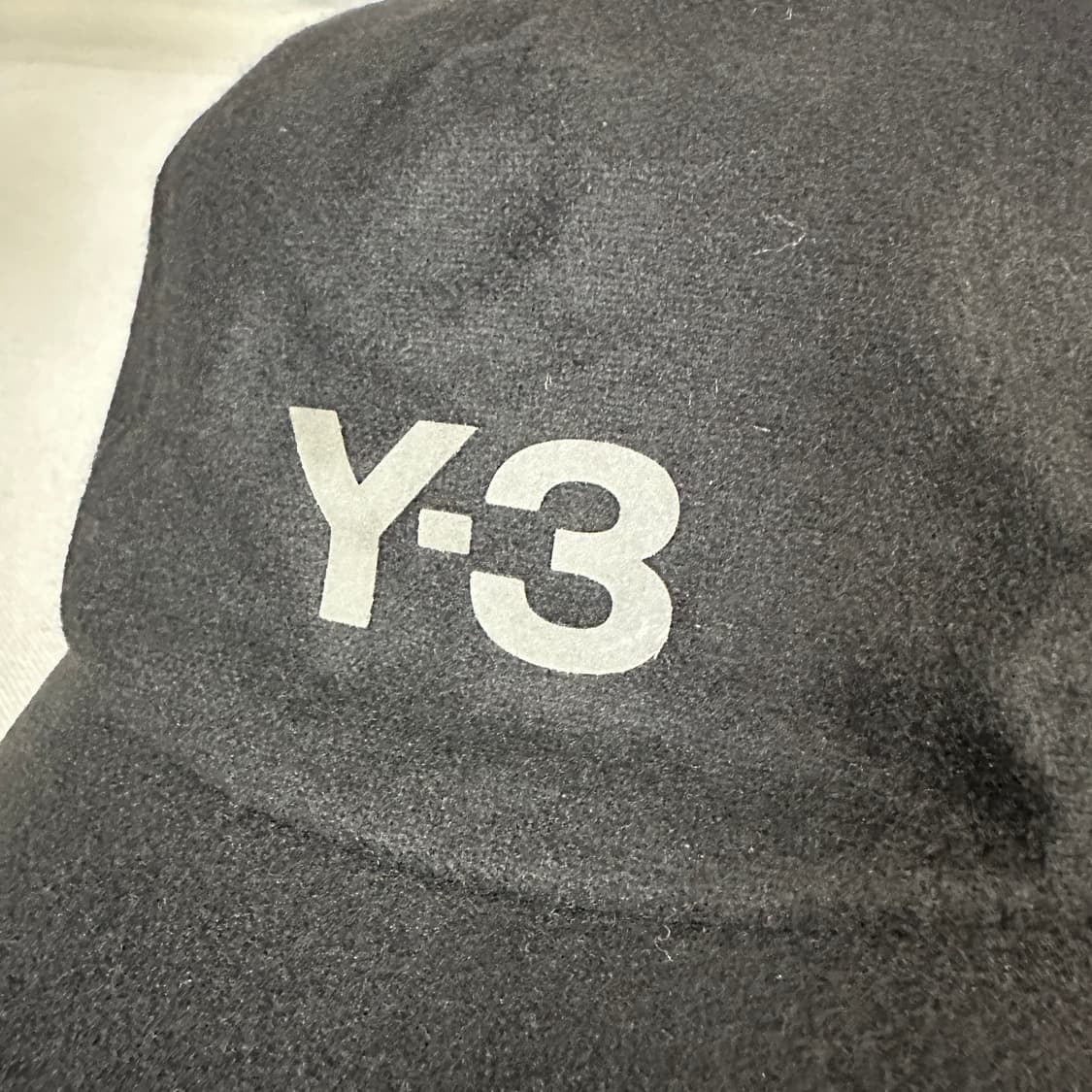요지야마모토 Y-3 로고패치 롱스트랩 울 베이스볼 캡 상품이미지2