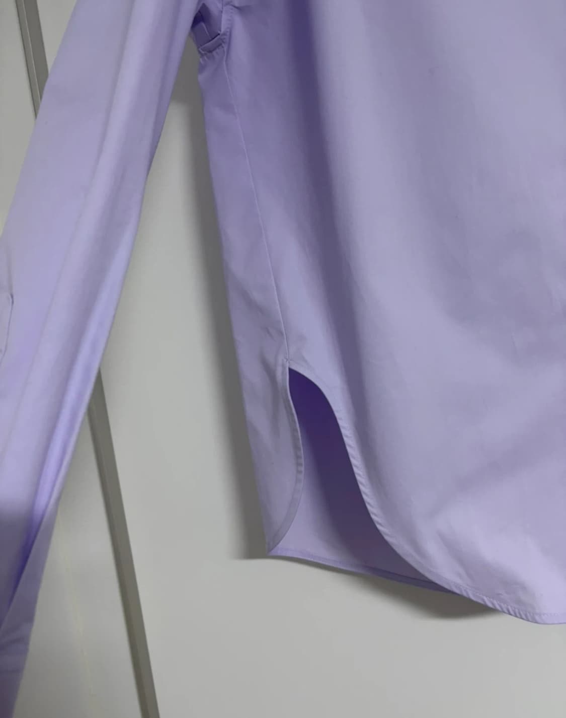 오르ORR 에어박스셔츠 라벤더S  상품이미지3