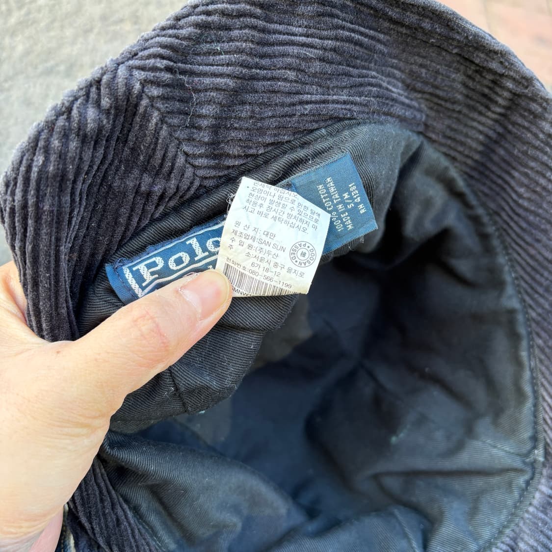 Polo 폴로 코듀로이 골덴 버킷햇 모자 상품이미지8