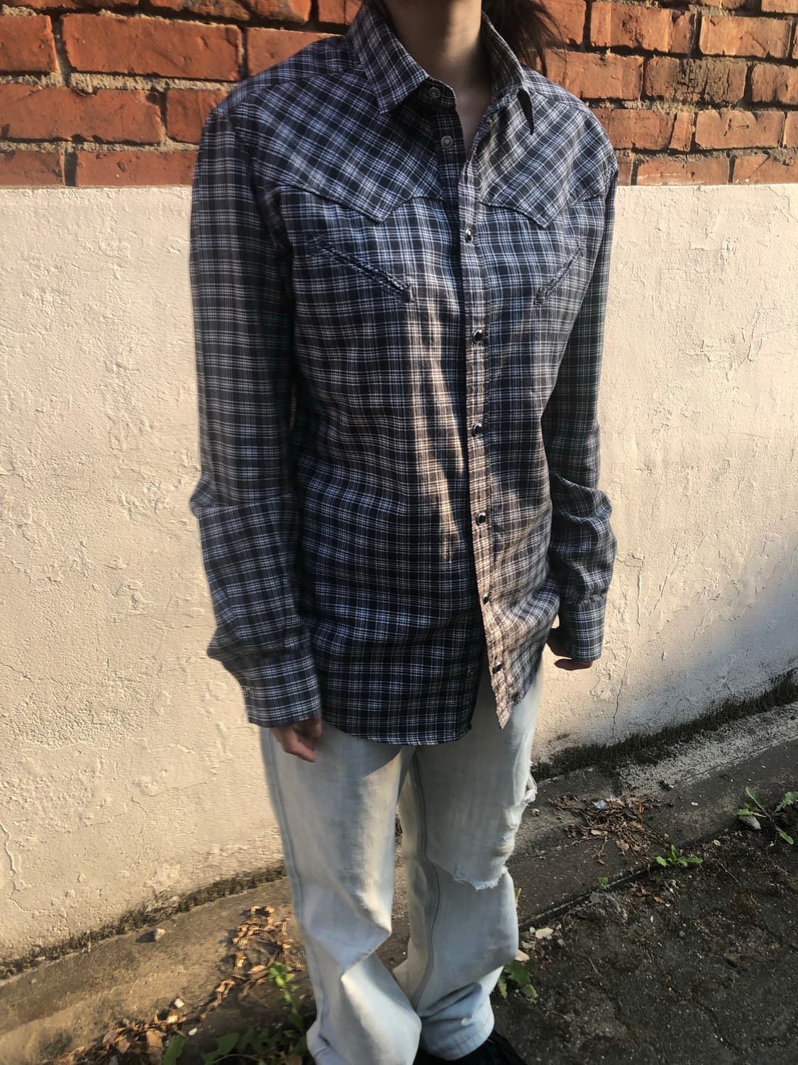 Dolce&Gabbana Western Check Shirt 상품이미지1