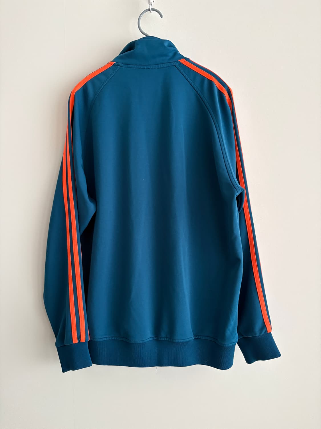 아디다스 마샬아츠 저지탑 트랙탑 다크블루/오렌지 M 상품이미지4