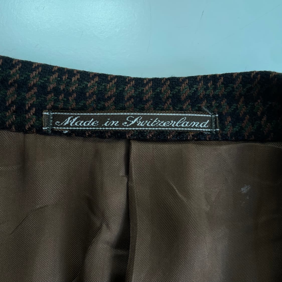 Ermenegildo Zegna  에르메네질도 제냐 캐시미어 체크 블레이 상품이미지5