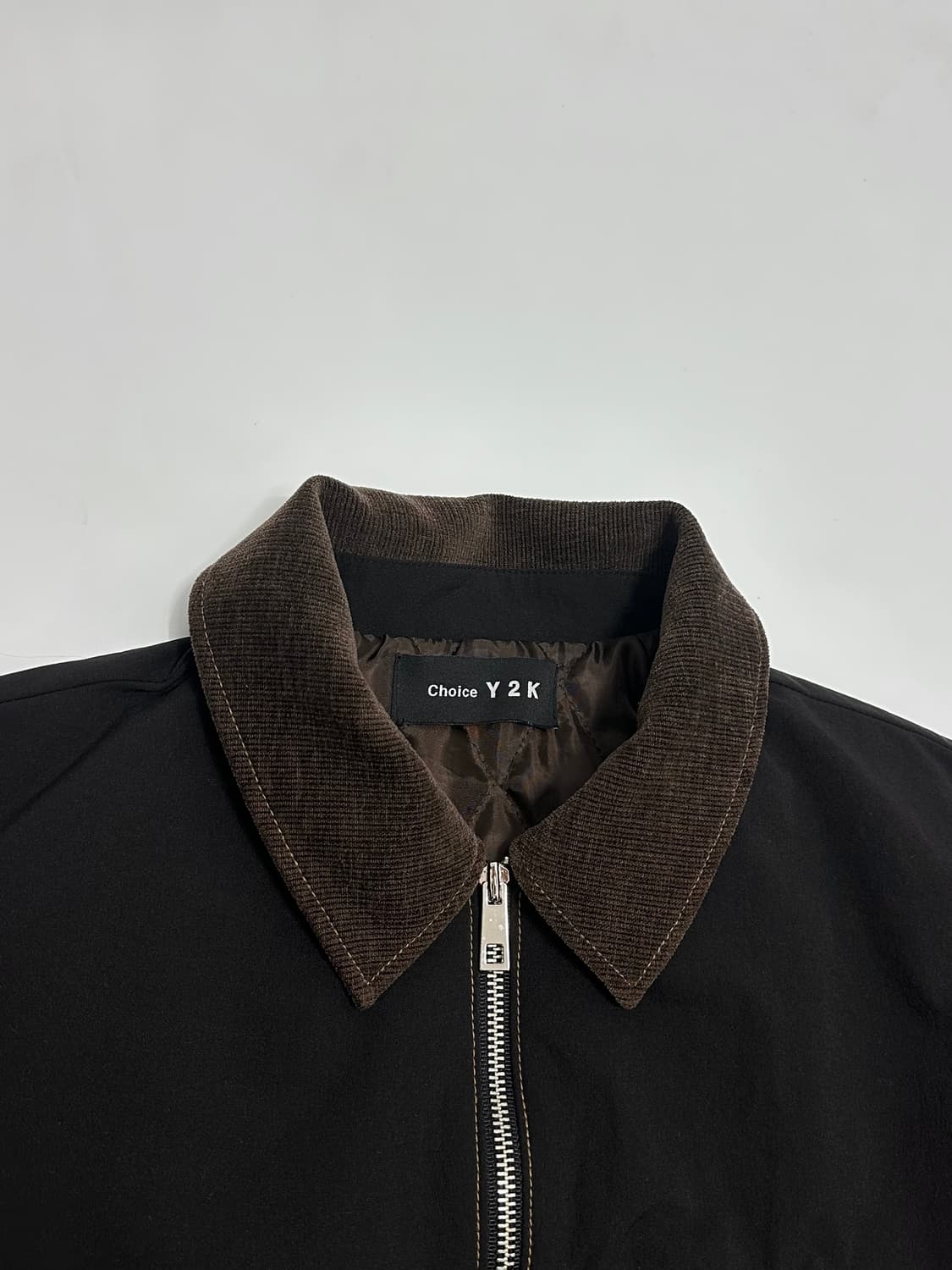 빈티지 크롭 블루종 자켓 상품이미지7