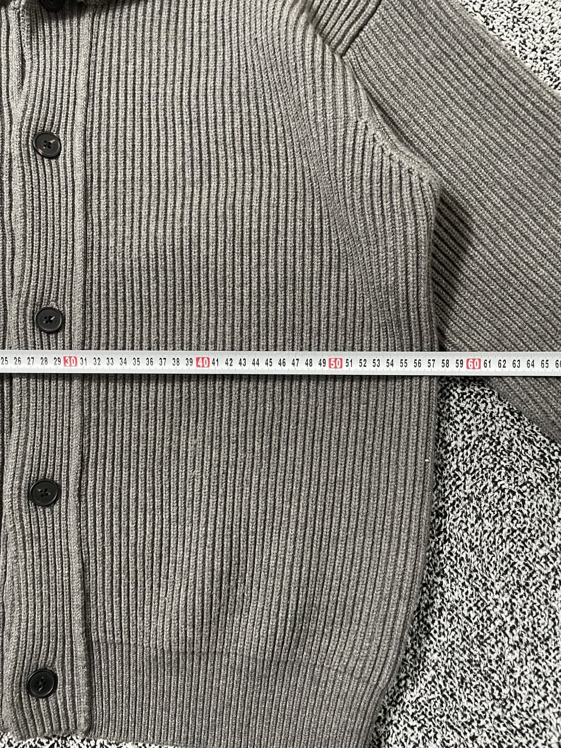 빈티지9. 수아레 SUARE 하이넥 니트 가디건 상품이미지5