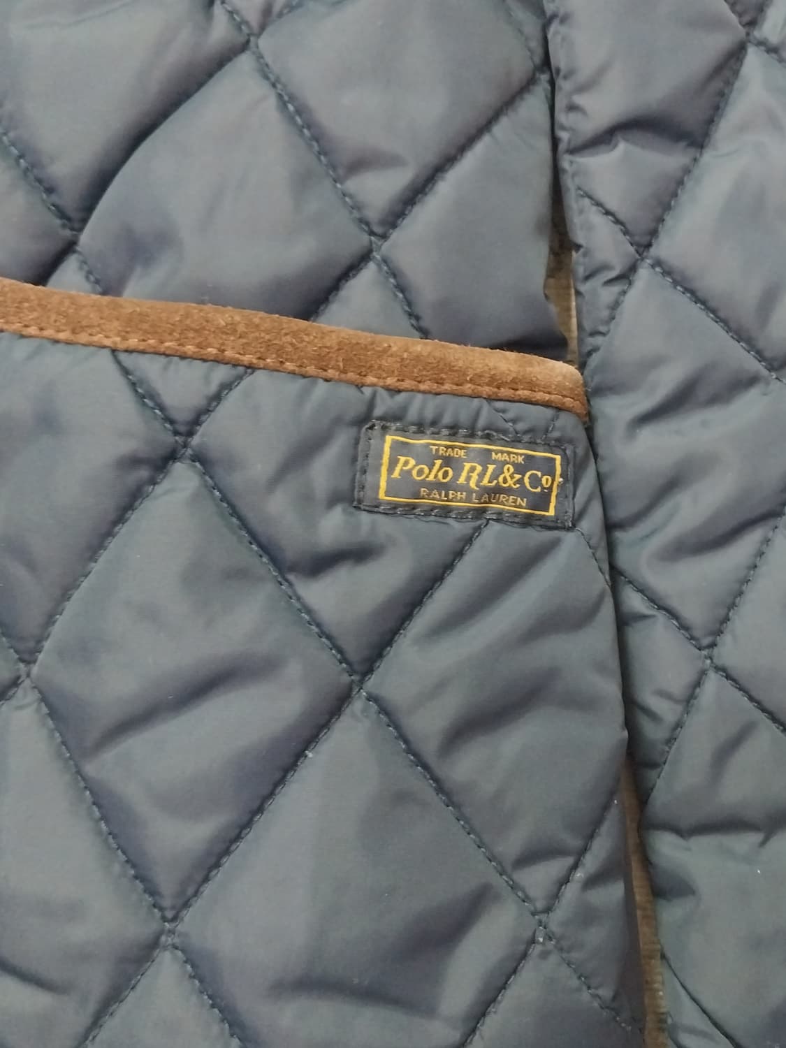 폴로 랄프로렌  캠튼 퀼팅 자켓 S 상품이미지5