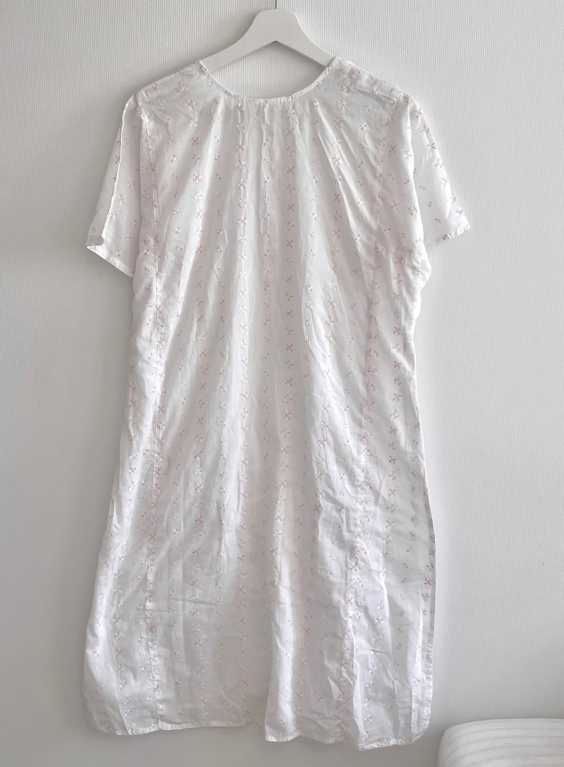 자수 원피스 잠옷 상품이미지6