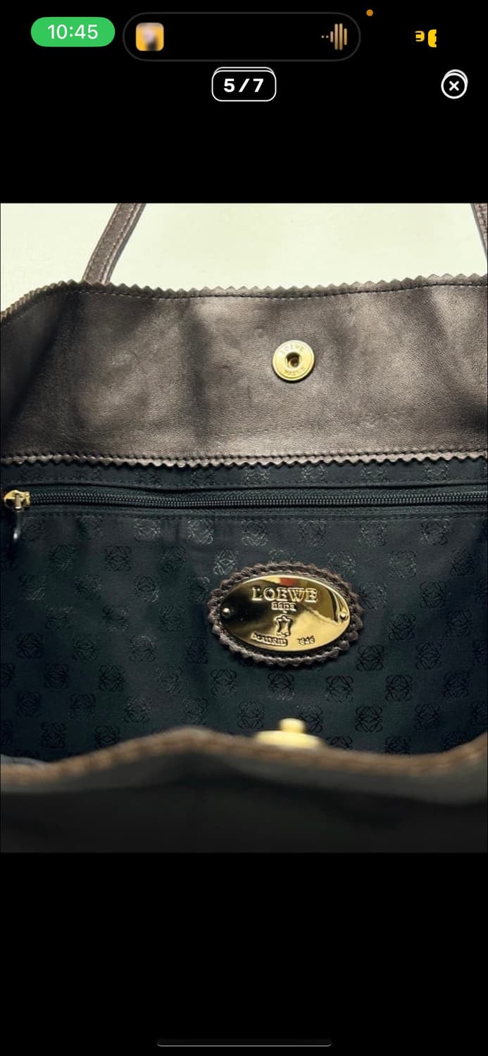 LOEWE 로에베 다크브라운 백 상품이미지5