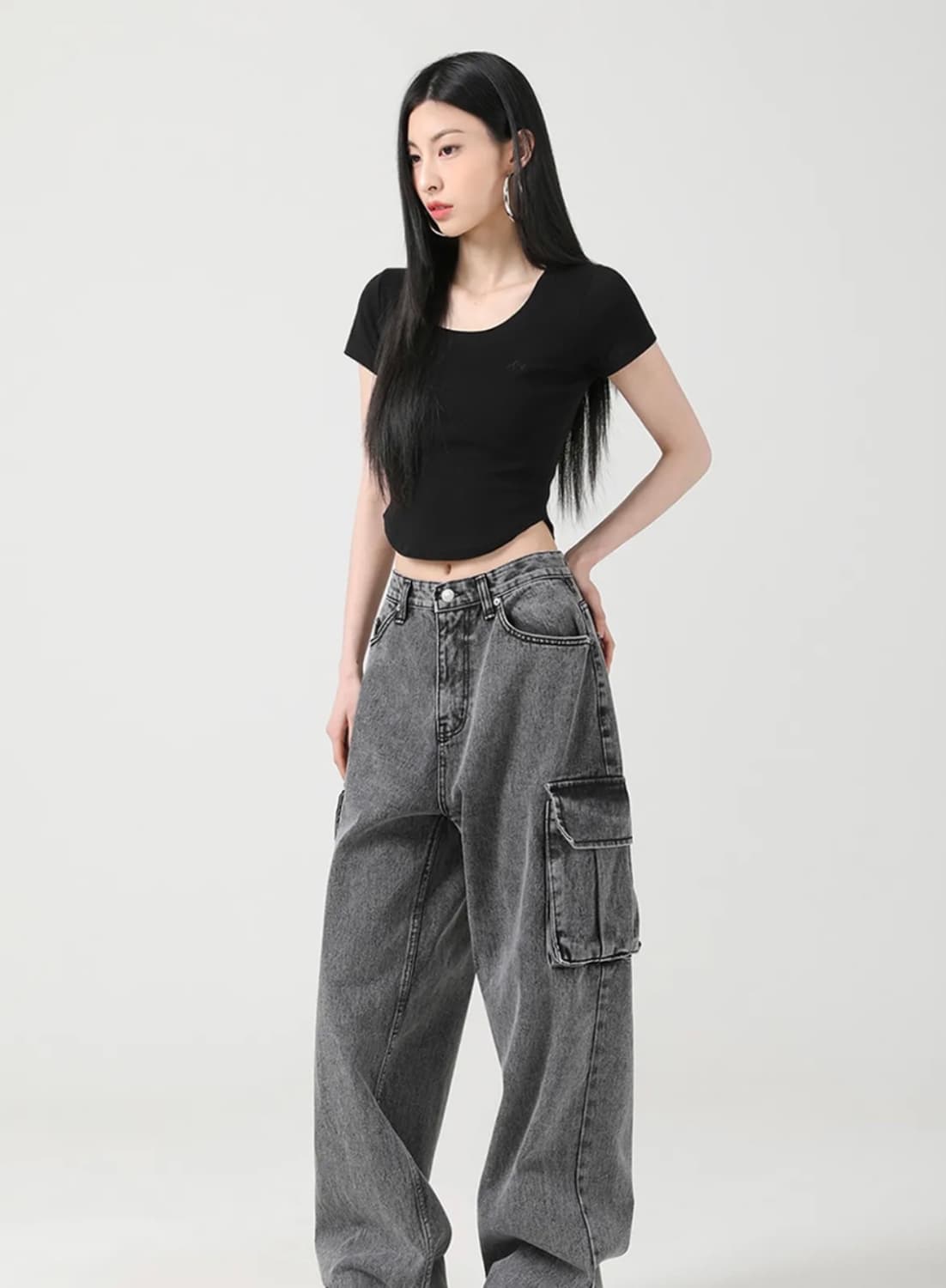 어반드레스 candy T-shirt _ 블랙 상품이미지2