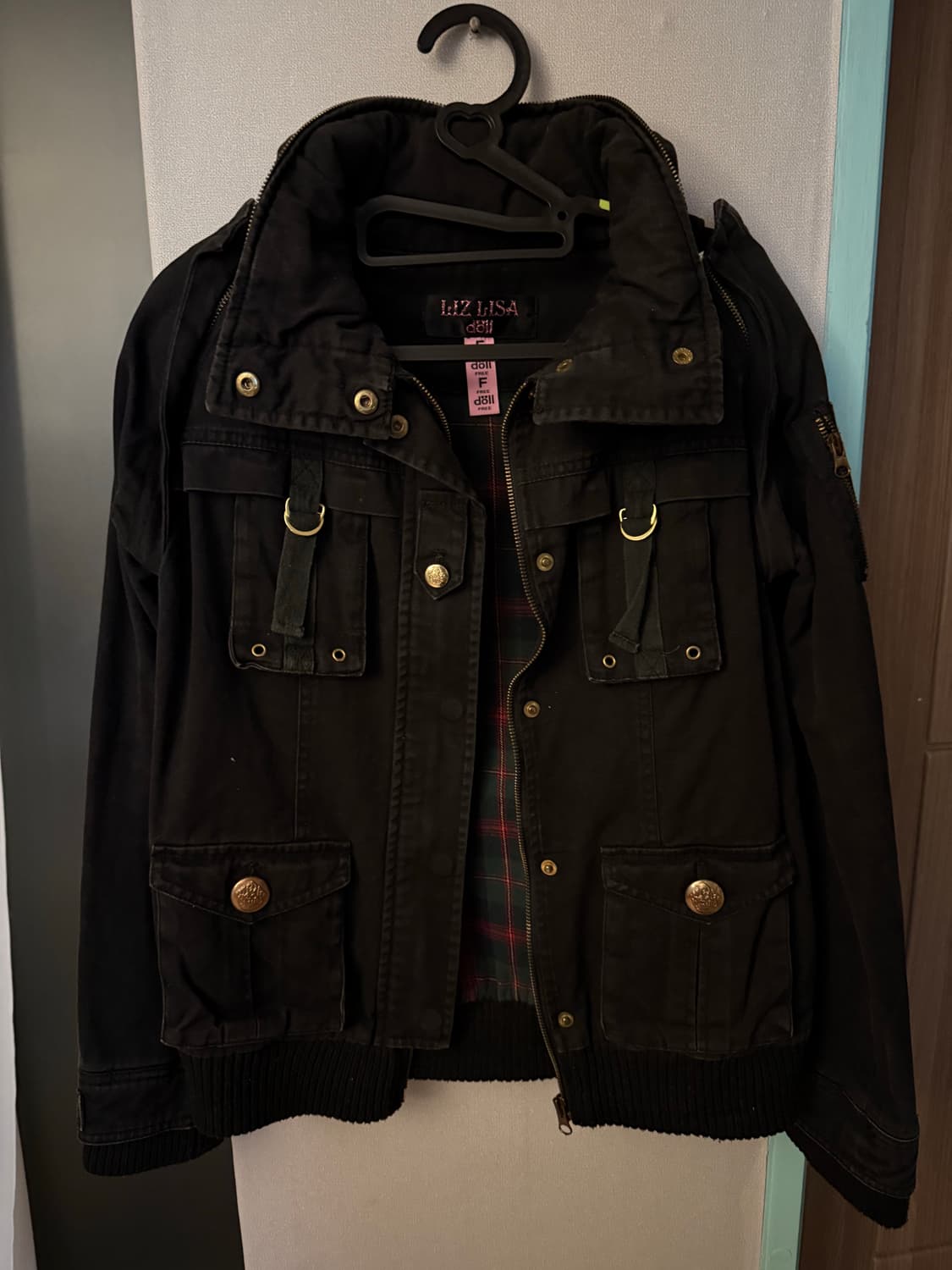 파우닝 133 빈티지 리즈리사 지퍼 자켓 상품이미지1