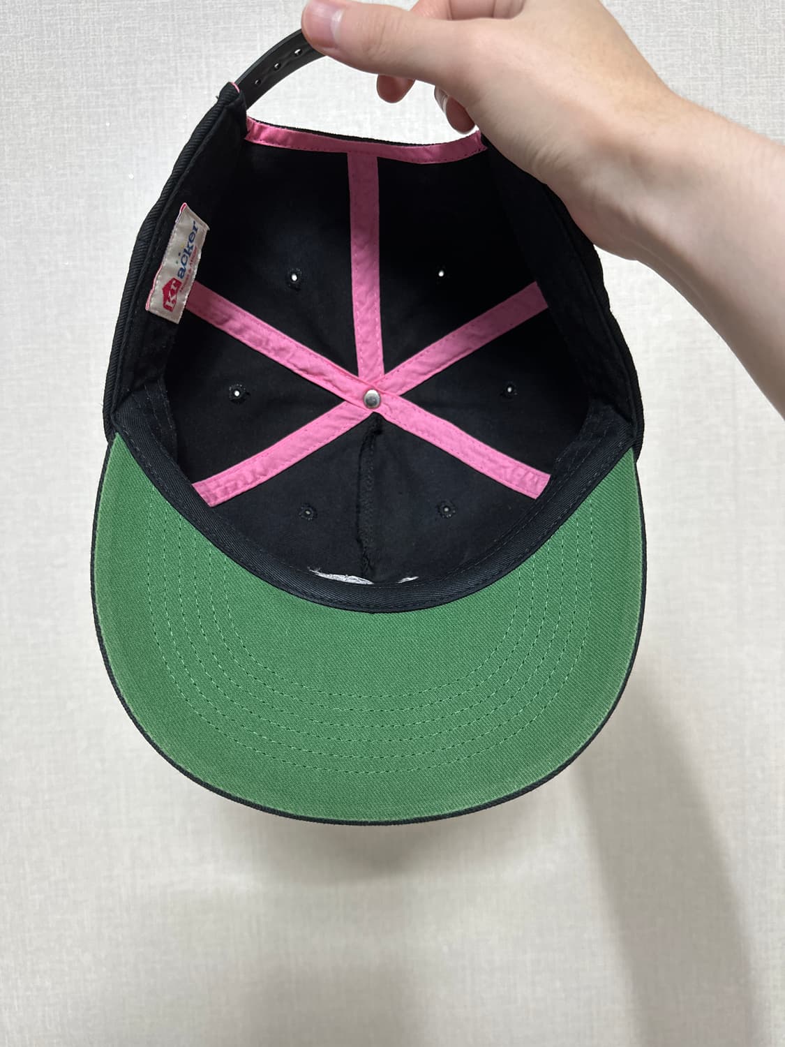 krackerhouse 크래커 하우스 아뜰리에캡 블랙 상품이미지2