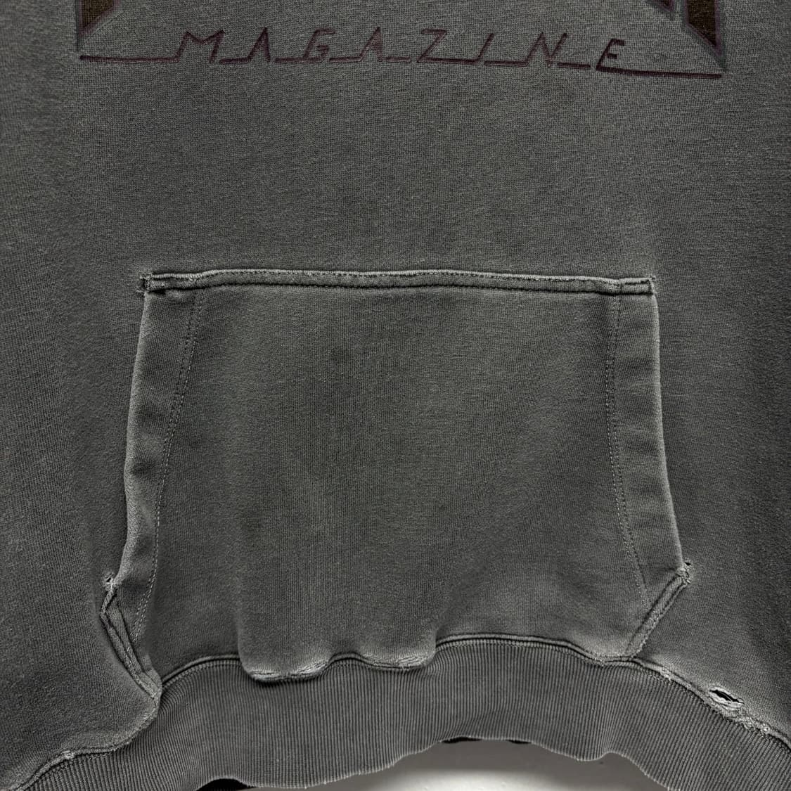 트레셔 피그먼트 그런지 후디 상품이미지6