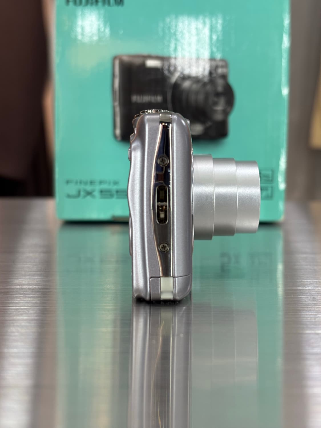 한글/날짜표시/박스O)후지필름 파인픽스 JX550 실버 빈티지디카 상품이미지4