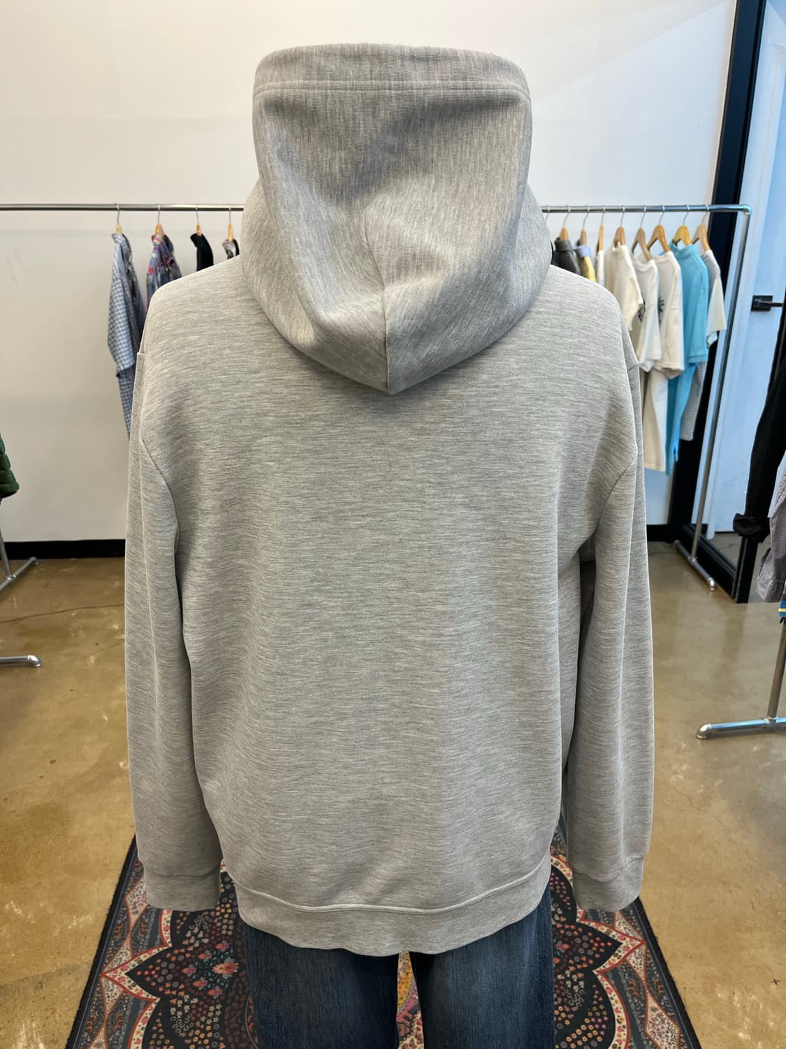 폴로 랄프 로렌 포니 로고 후드티 그레이 상품이미지5