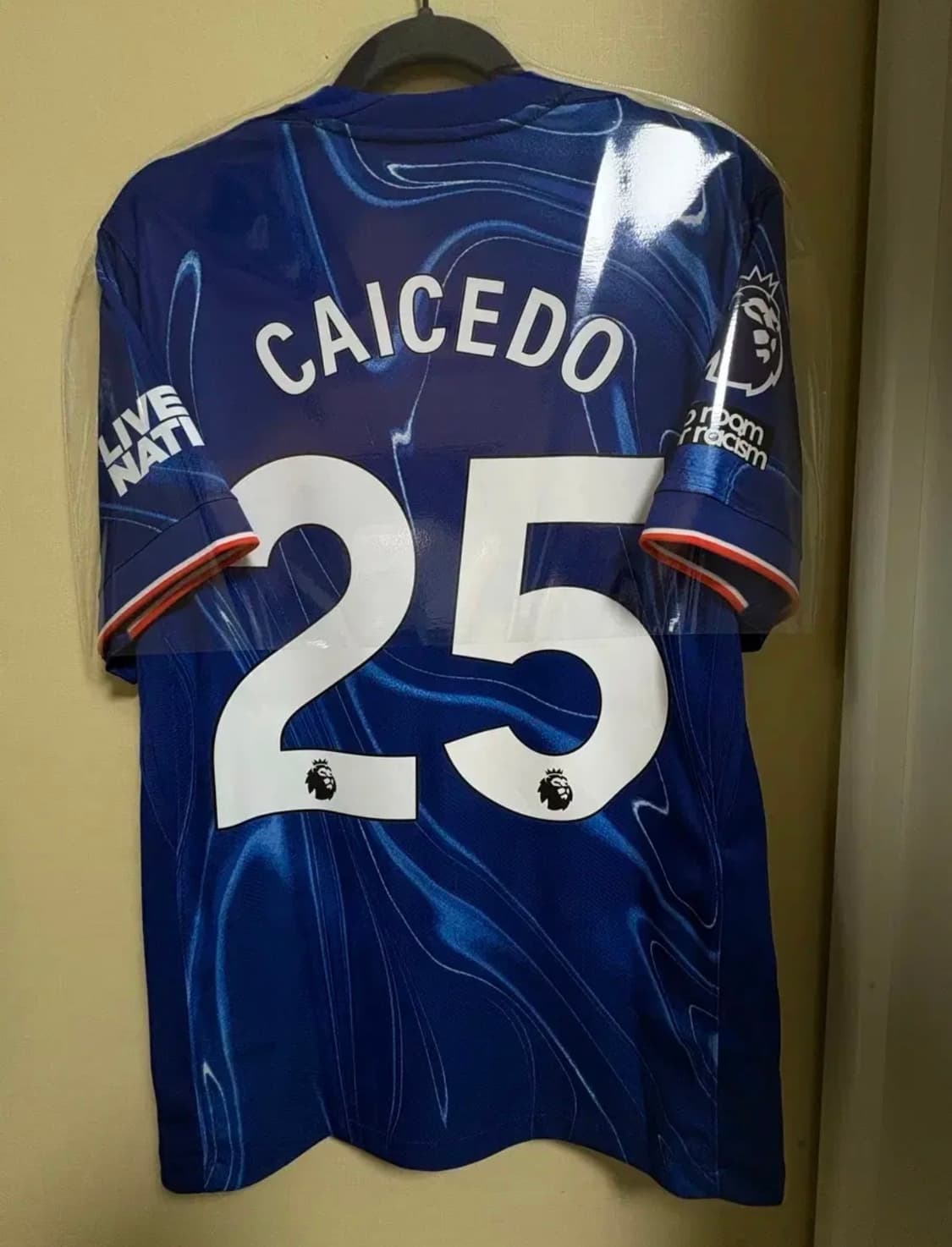 24-25 첼시 카이세도 오피셜 마킹 유니폼 상품이미지1